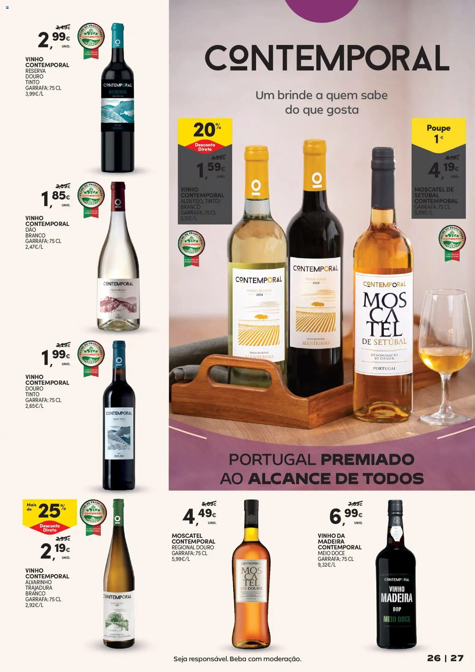 Continente - Marcas  │ válido de 07.04.2026 | Página: 27 | Produtos: Vinho, Vinho tinto