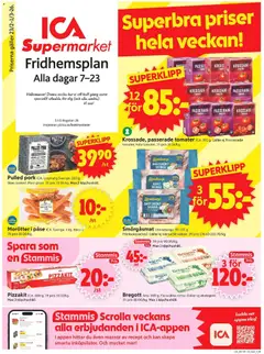 ICA Supermarket - Stockholm - Förhandsvisning av reklamblad från butik ICA Supermarket aktuell från 23.02.2026