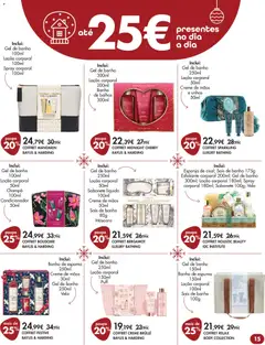 Pré-visualização Pingo Doce Bem Estar Natal Lojas válido de 18.11.2025 | Página: 15 | Produtos: Puff, Condicionador, Banho, Creme