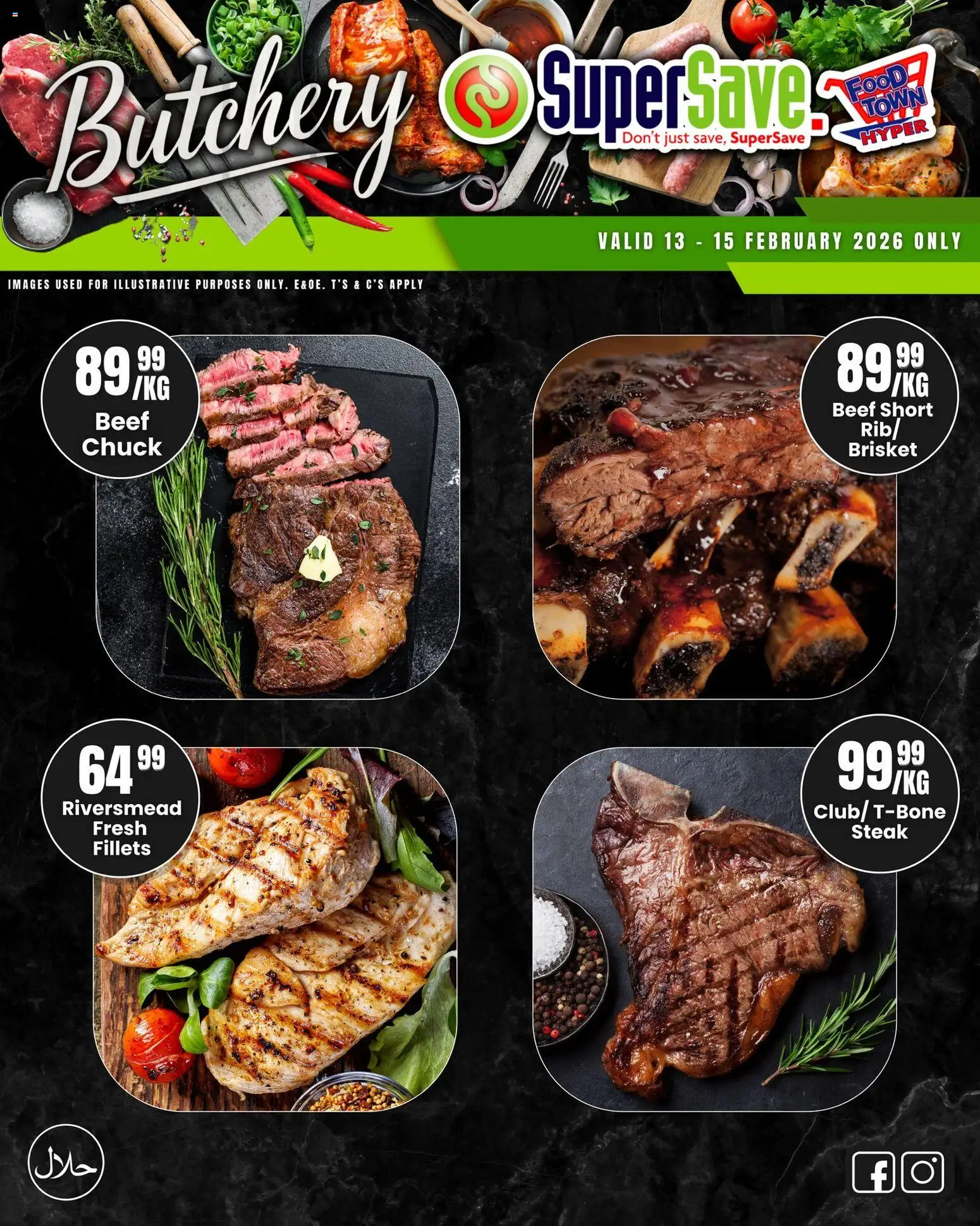 New Super Save catalogue – valid from 13.02.2026 | Page: 1 | Products: Steak, Beef
