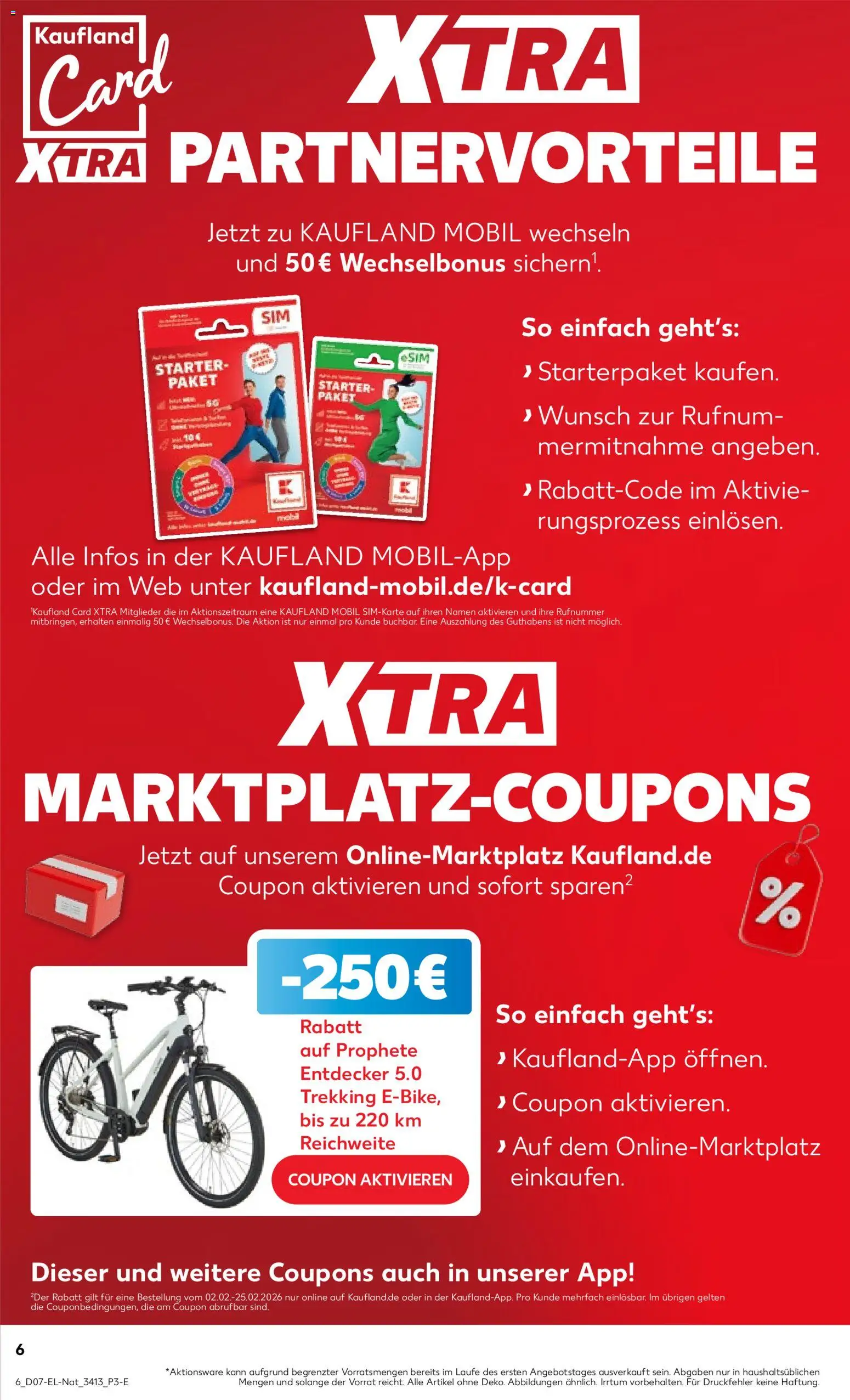 Kaufland prospekt Jena	 – gültig ab 12.02.2026 | Seite: 6 | Produkte: E-Bike