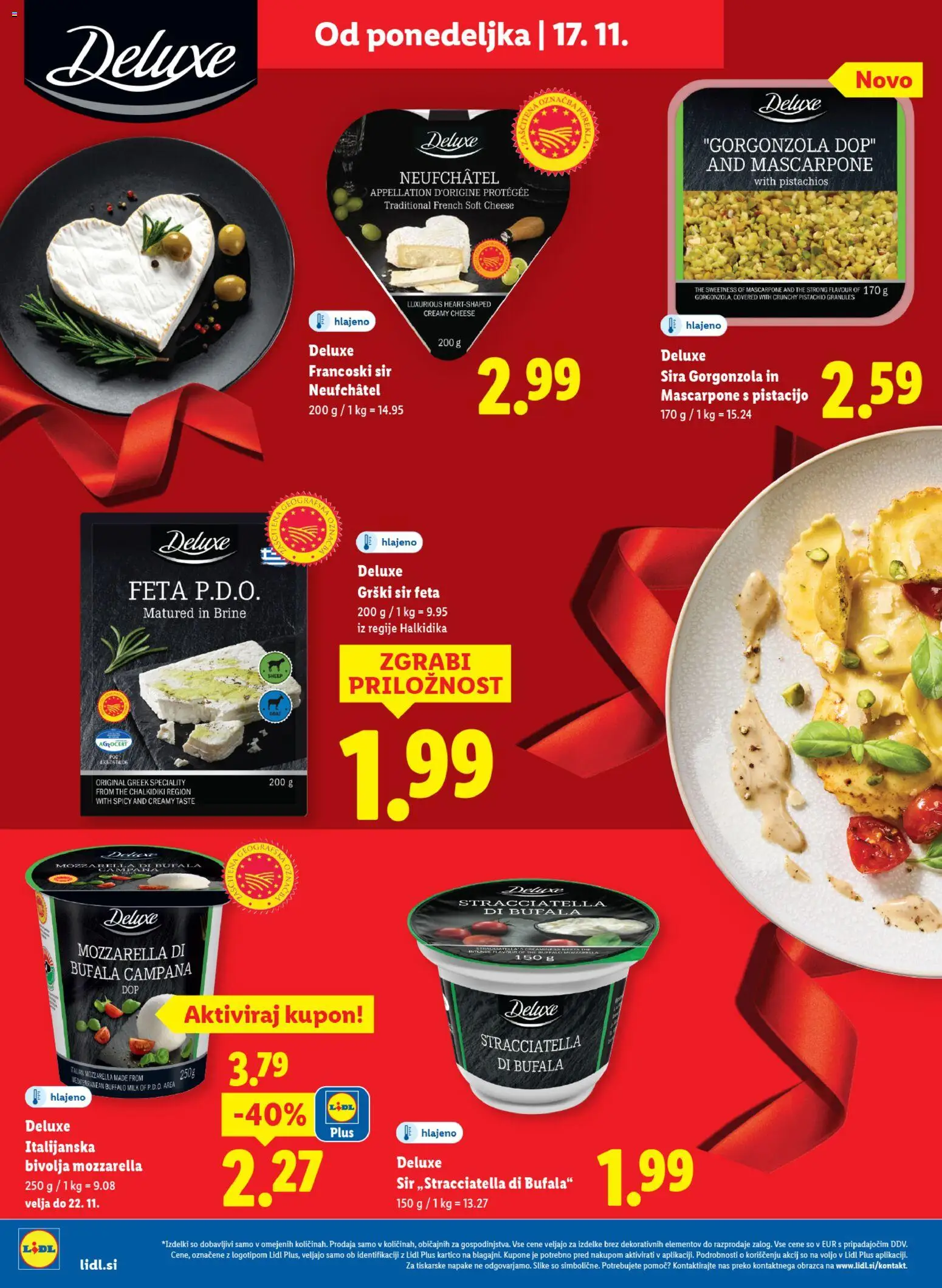 Novi Lidl katalog ponudbe – veljaven od 13.11.2025 | Stran: 56 | Izdelki: Sir