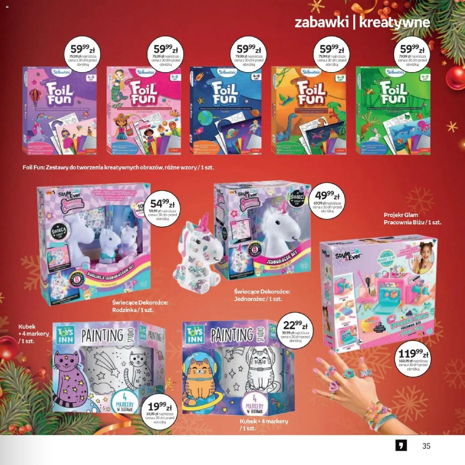 Empik promocje - Xmas Zabawki od 26.11.2025 | Strona: 35 | Produkty: Jednorożec
