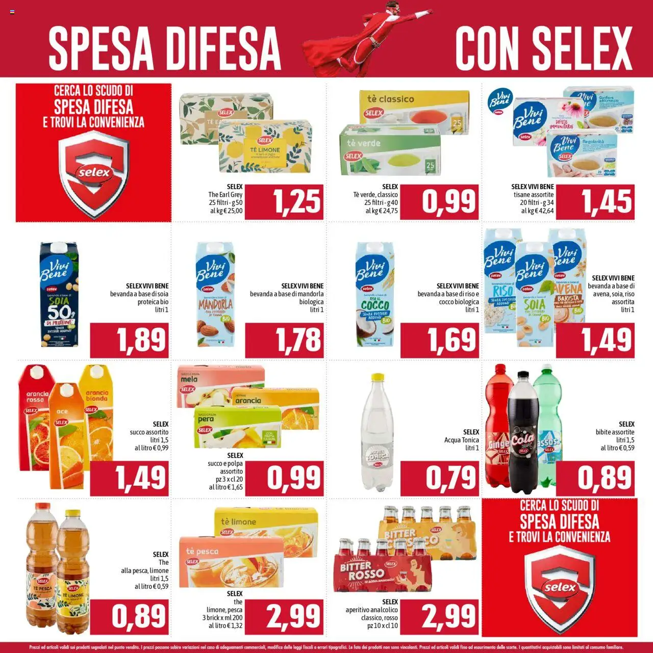 Volantino Emisfero del 01.09.2025 | Pagina: 14 | Prodotti: Succo, Acqua, Pera, Arancia