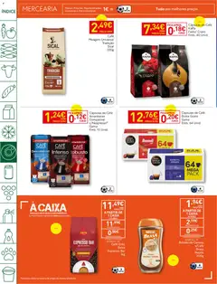 Pré-visualização Recheio folheto válido de 07.04.2026 | Página: 28 | Produtos: Caixa, Nestlé, Dolce gusto, Bebida