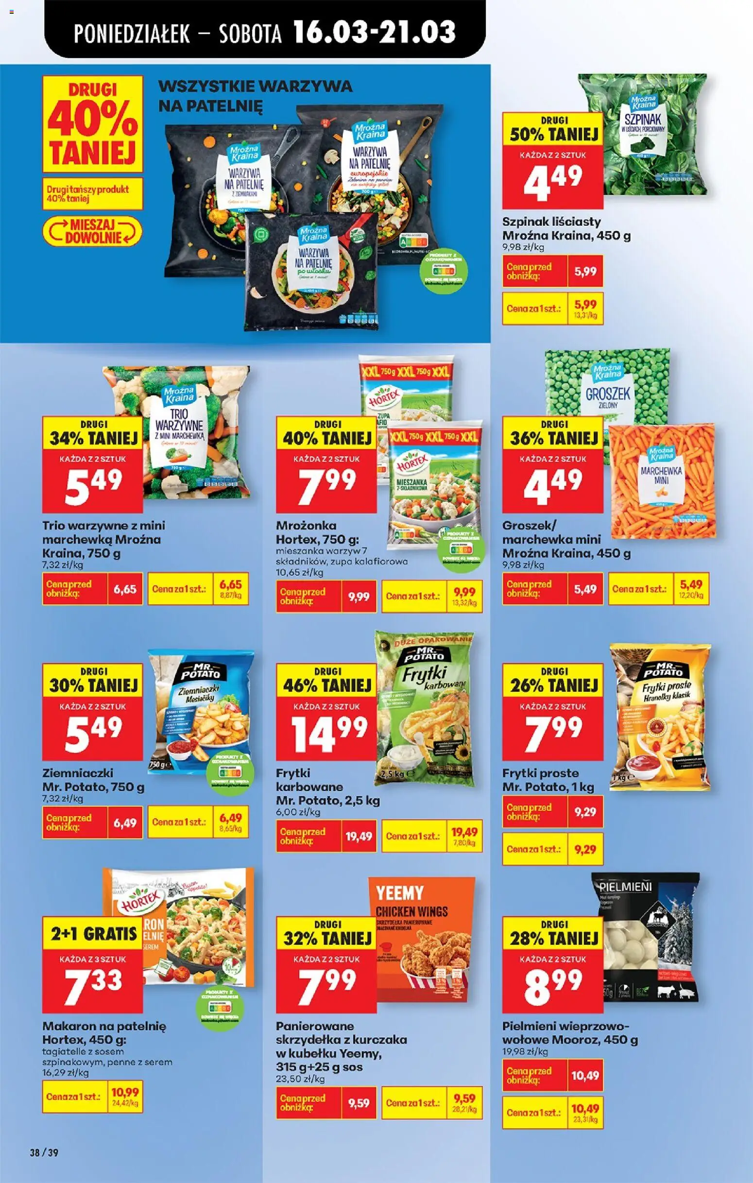 Biedronka Polsko leták od 16.03.2026 | Strana: 46 | Produkty: Penne, Hranolky