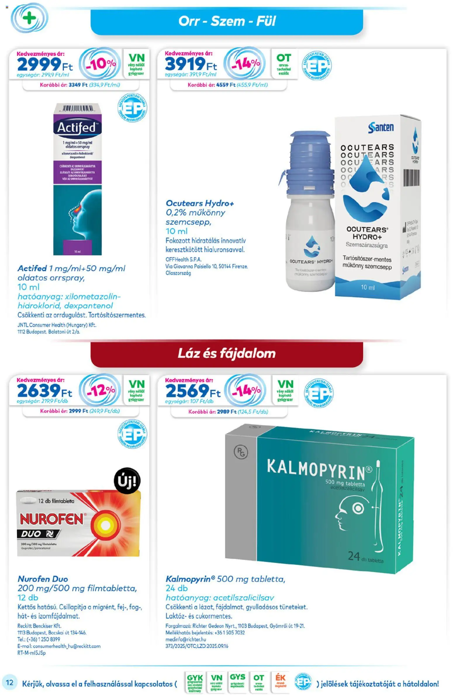 Gyöngy Patikák akciós ujság - amely érvényes a következő dátumtól: 01.12.2025 | Oldal: 12