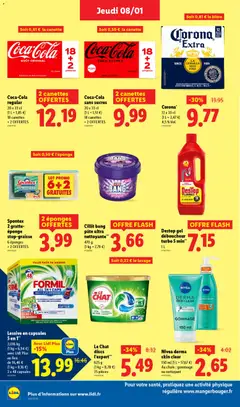 LIDL - Prévisualisation de Destop gel déboucheur turbo 5 min**, 1 L valide à partir de 08.01.2026 | Page: 24
