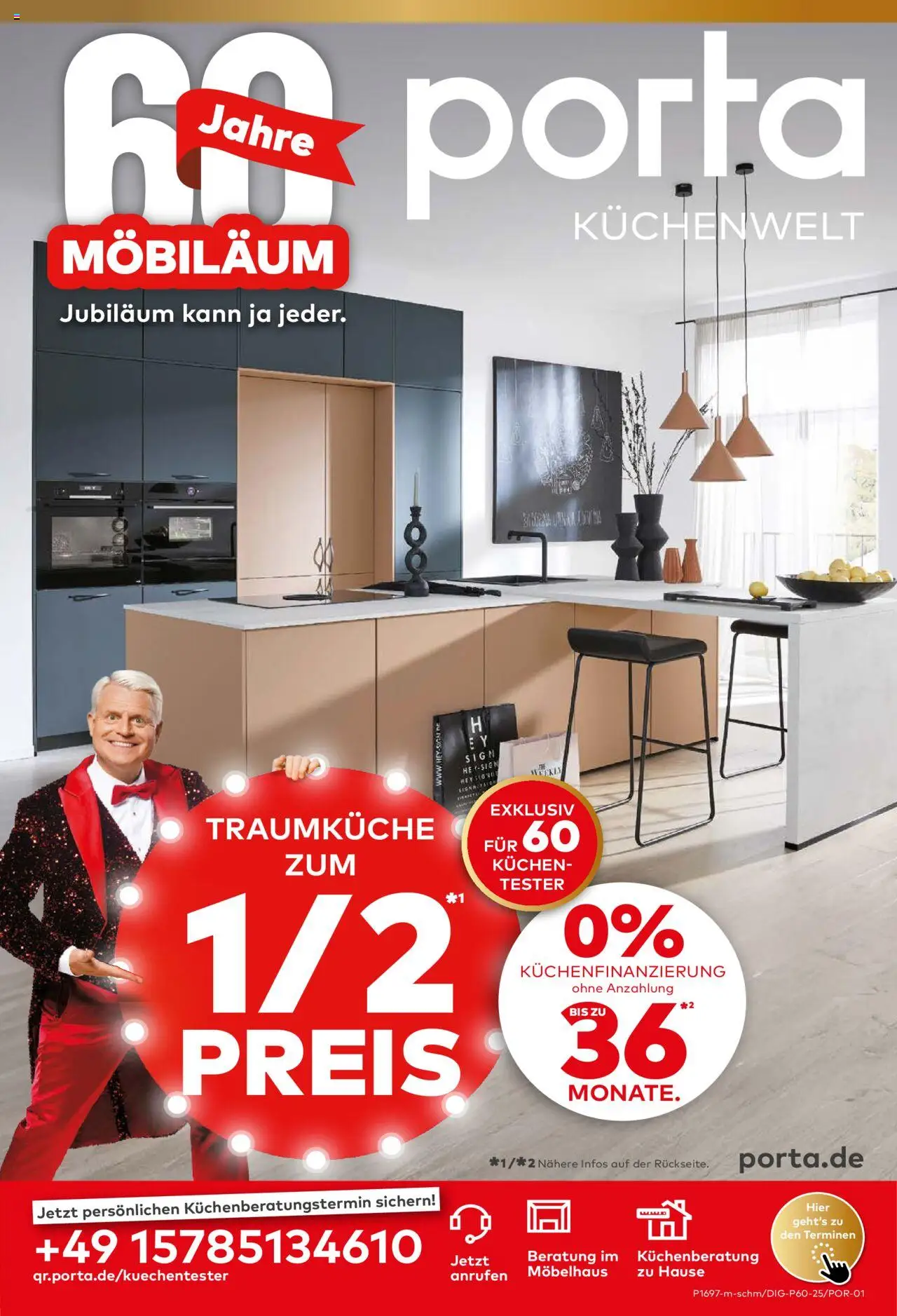 Porta! 60 Küchentester gesucht - Berlin – gültig ab 12.10.2025 | Seite: 1 | Produkte: Kuchen