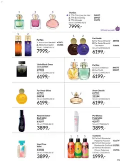 Katalógus AVON 2026 áprilisi - amely érvényes a következő dátumtól: 01.04.2026 | Oldal: 105 | Termékek: Kölni, Parfüm, Tusfürdő, Parfumok