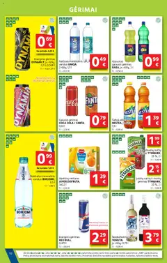 AIBE akcijos nuo 04.09.2025 | Puslapis: 10 | Prekių: Gaivusis gėrimas, Nealkoholinis vynas, Energinis gėrimas, Arbata