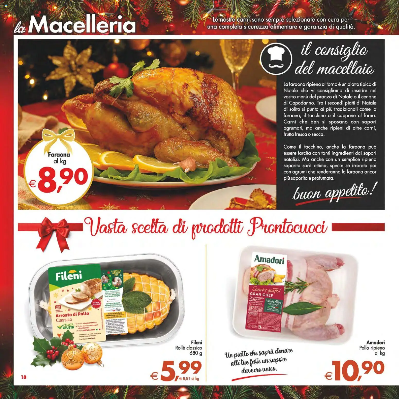 Volantino Decò del 16.12.2025 | Pagina: 18 | Prodotti: Frutta, Agrumi, Piatto, Forno