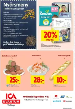 ICA Kvantum - Vellinge - Förhandsvisning av reklamblad från butik ICA Kvantum aktuell från 30.12.2025 | Sida: 12