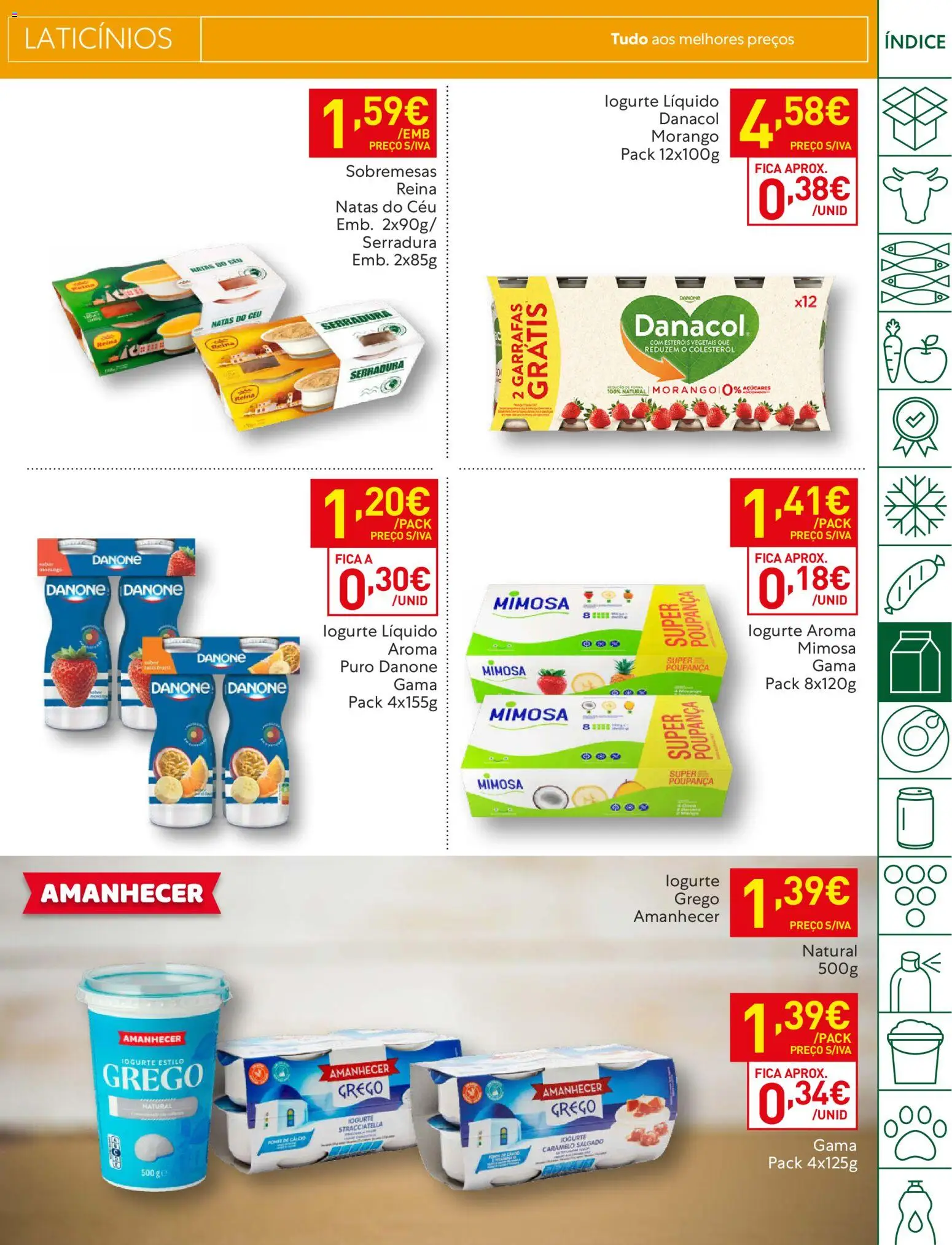 Recheio folheto │ válido de 20.01.2026 | Página: 21 | Produtos: Cálcio, Iogurte, Natas
