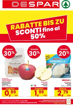 Anteprima del volantino Despar Alto Adige catalogo valido a partire dal 08.01.2026