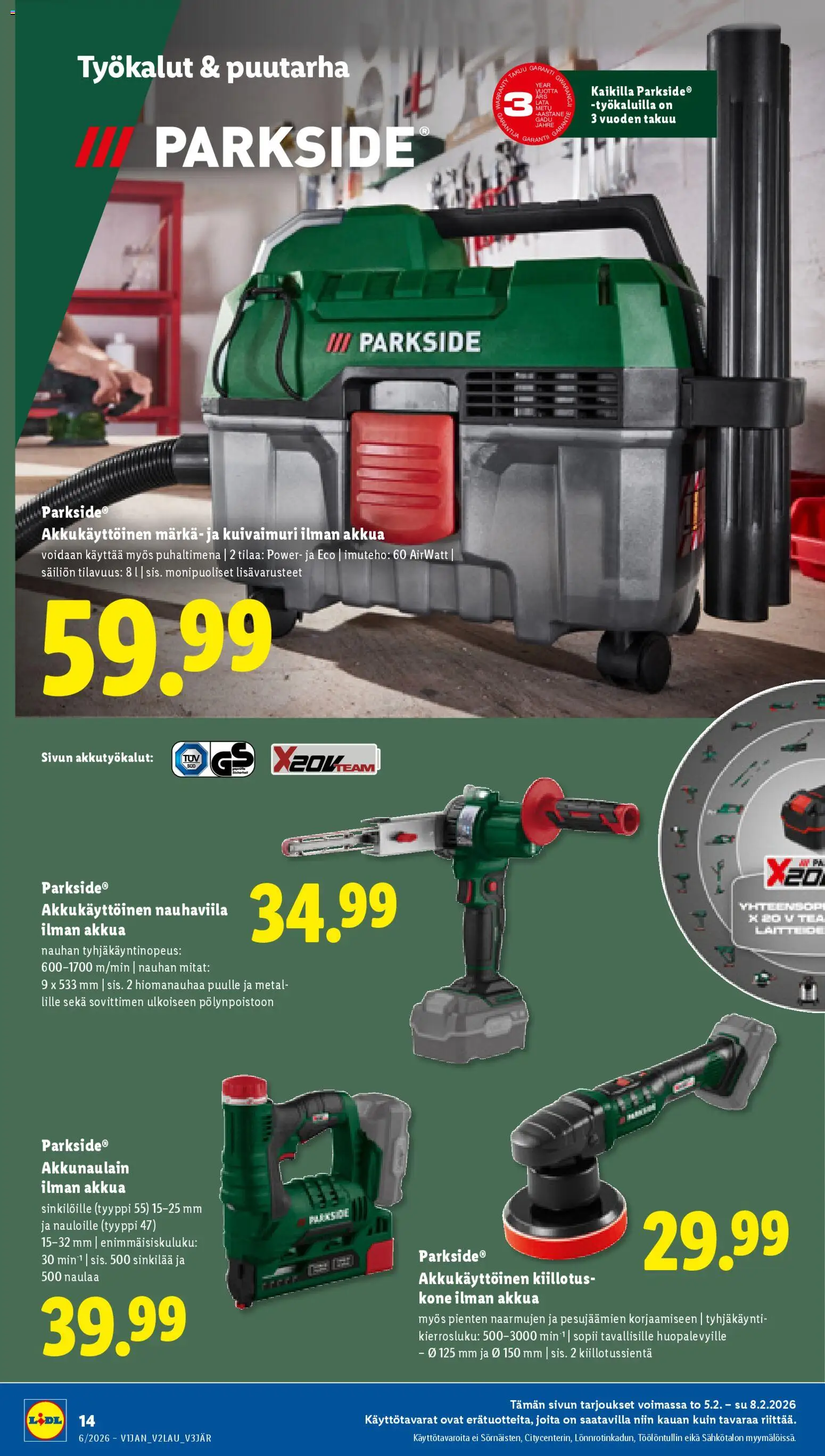 Lidl tarjoukset – voimassa 05.02.2026 alkaen | Sivu: 18