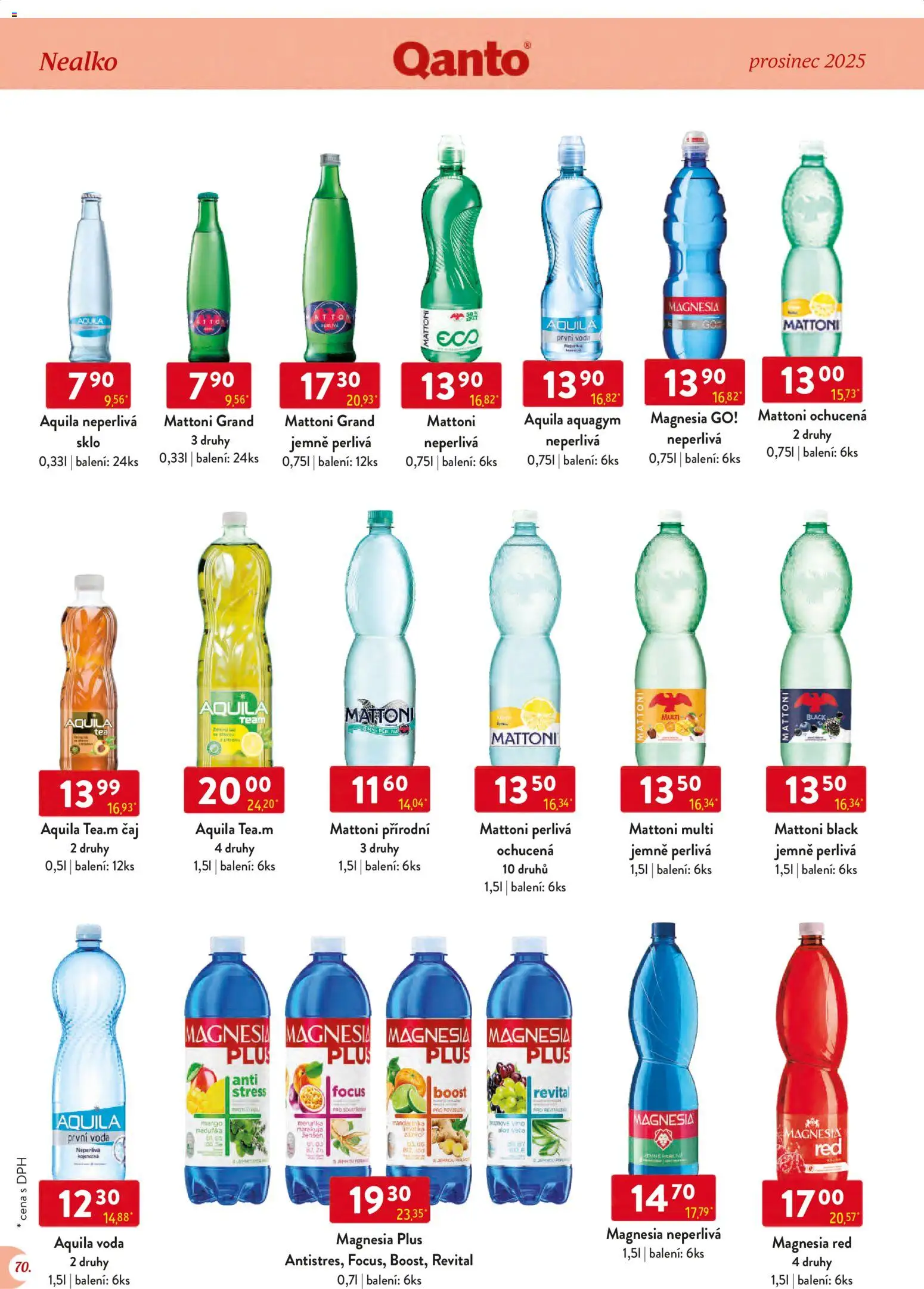 Astur & Qanto leták - Velkoobchod 12/2025 od 01.12.2025 | Strana: 70 | Produkty: Čaj, Magnesia, Aquila, Magnesia Red