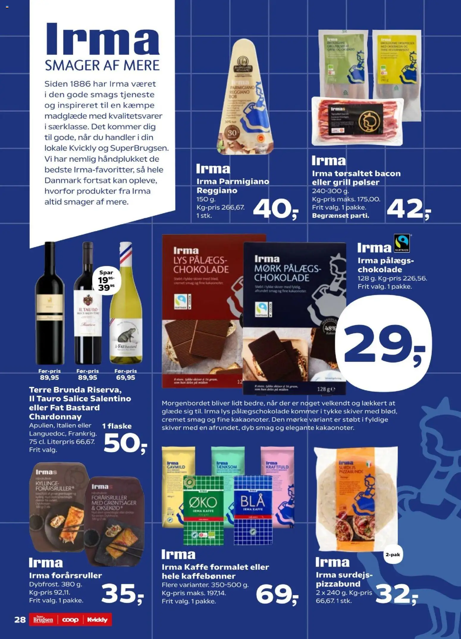 Kvickly tilbudsavis – gyldig fra 27.02.2026 | Side: 30 | Produkter: Pølser, Chokolade, Oksekød, Grill