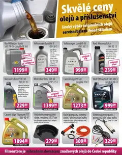 Náhled letáku FILSON Store - Lepší ceny autopříslušenství nehledejte! od 23.10.2025 | Strana: 4 | Produkty: Oleje, Olej, Pumpa, Motorový olej