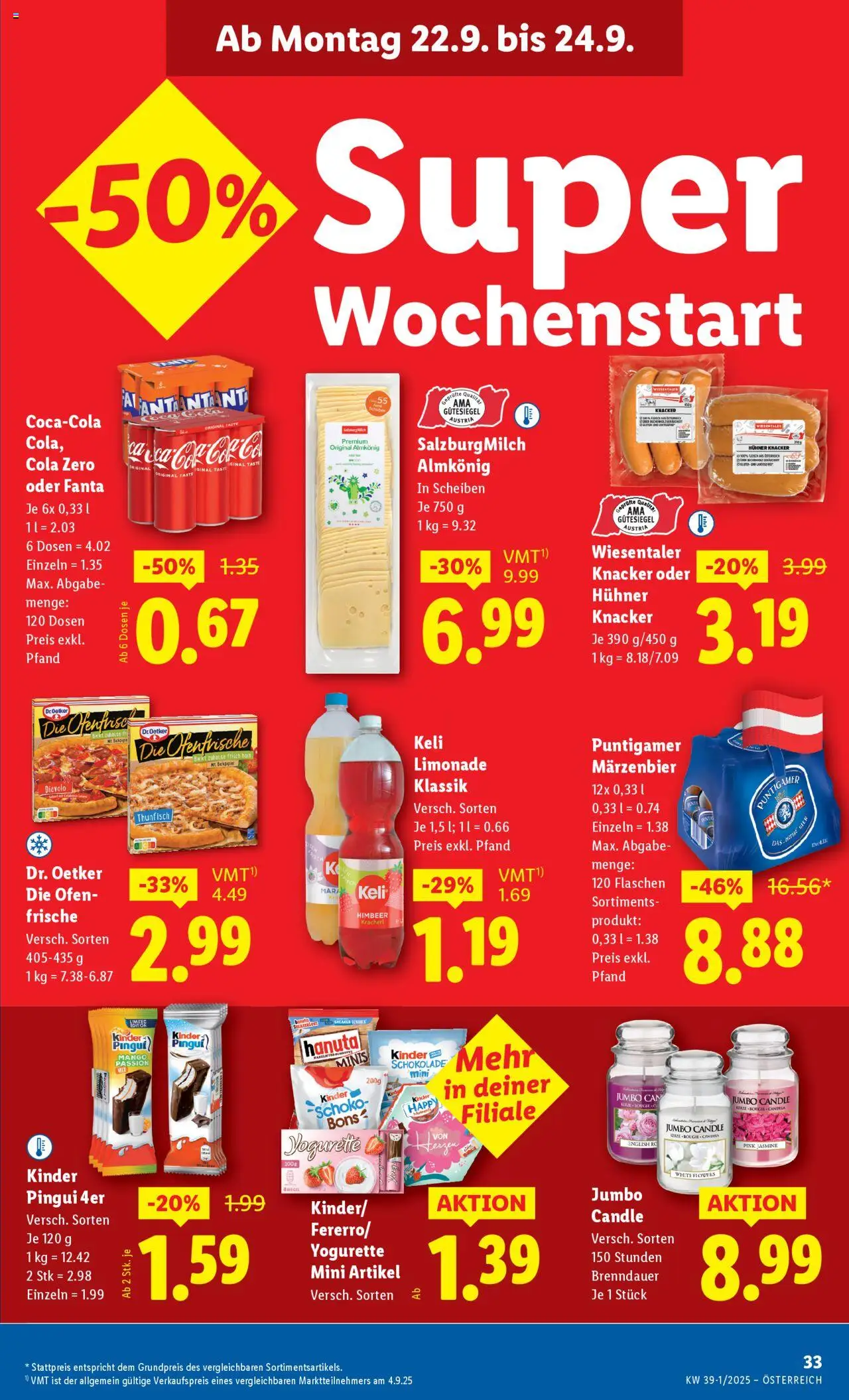 Lidl Flugblatt gültig ab 18.09.2025 | Seite: 37 | Produkte: Mango, Ofen, Milch, Schokolade