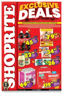 Shoprite specials catalogue – valid from 22.09.2025