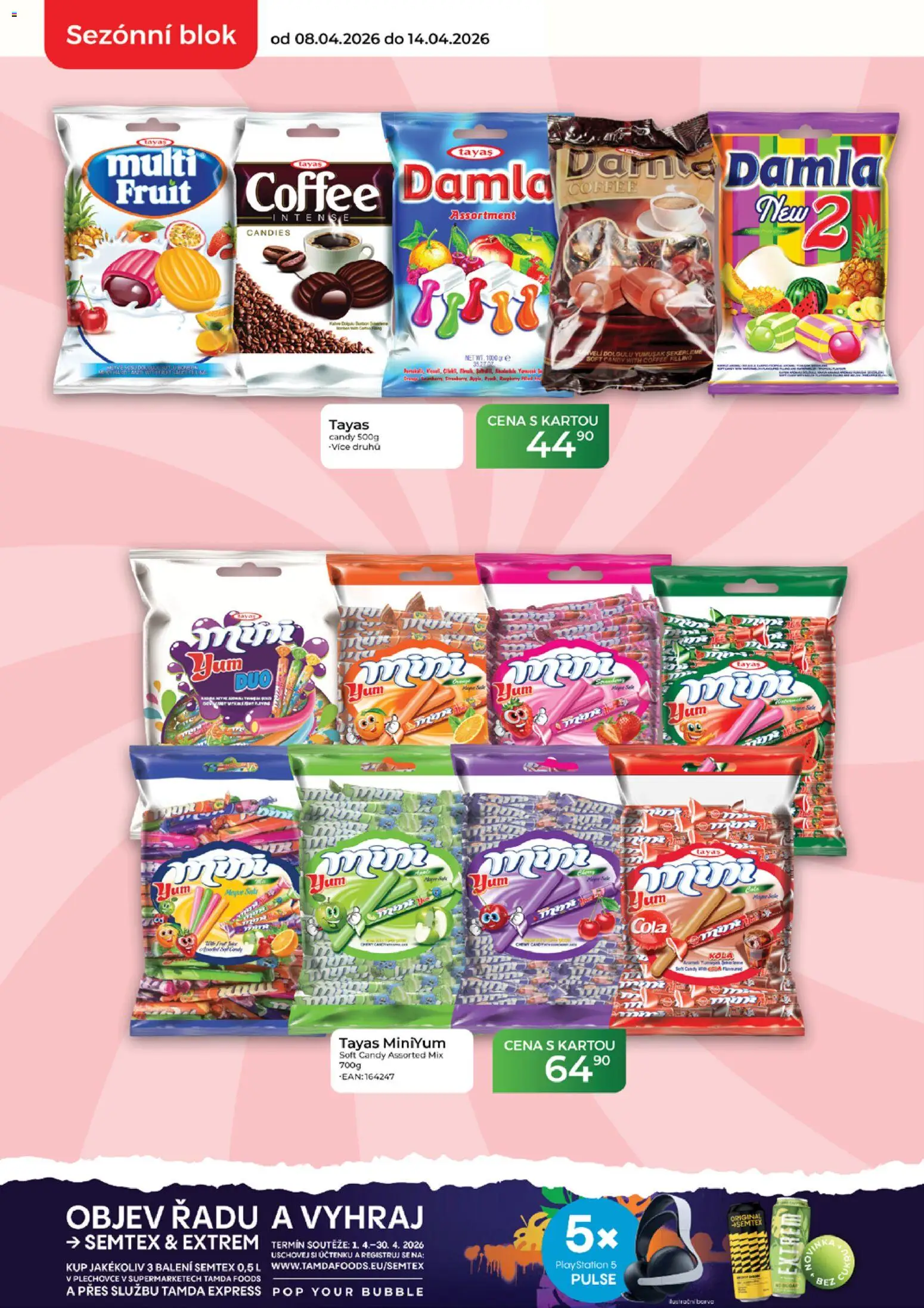 Tamda Foods leták od 08.04.2026 | Strana: 8 | Produkty: Blok, Semtex, Kola, Cola