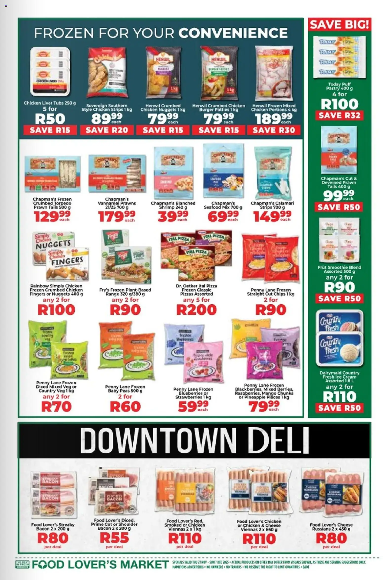 New Food Lover's Market catalogue – valid from 27.11.2025 | Page: 11 | Products: Drone, Cheese, Strawberries, Bacon