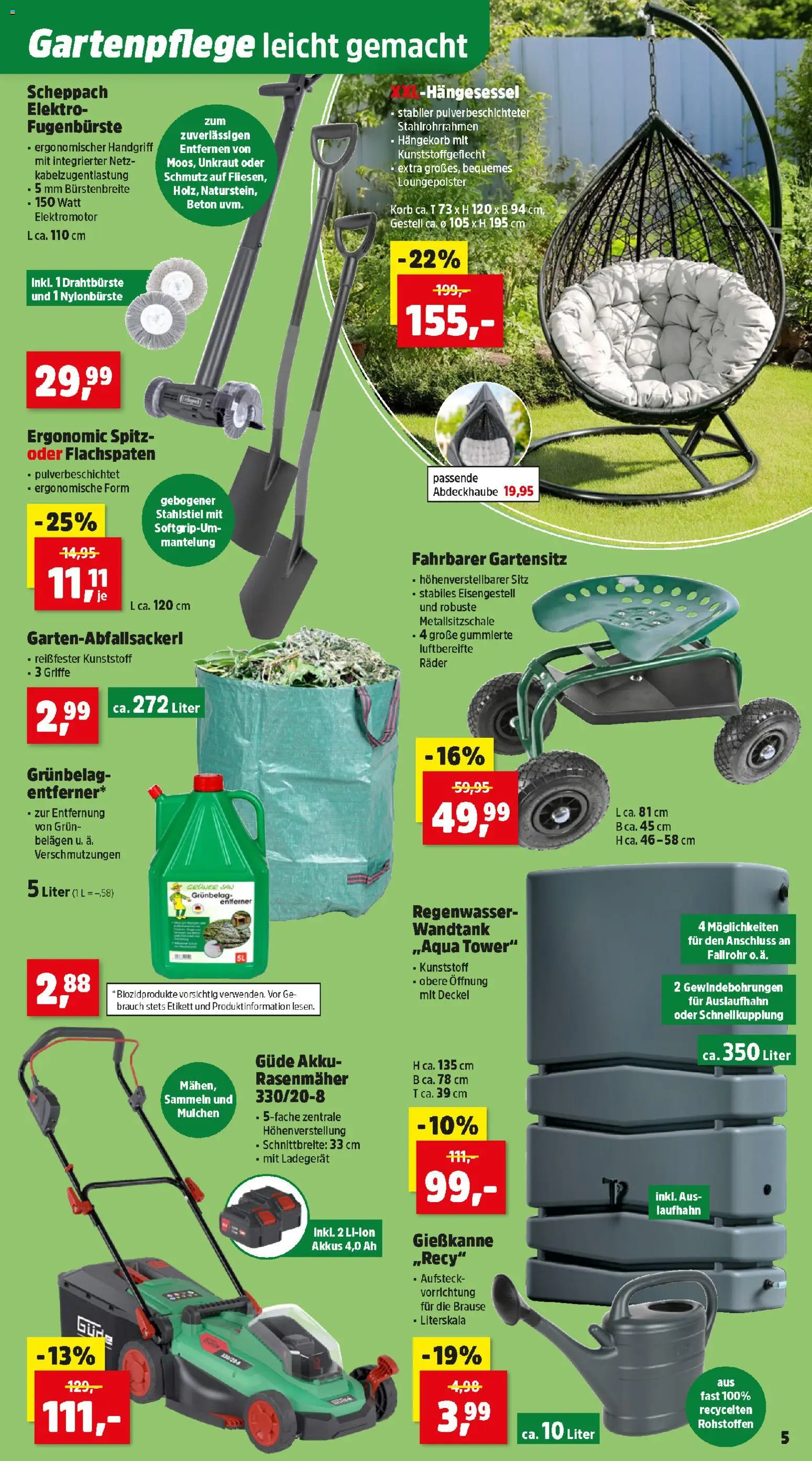 Thomas Philipps Flugblatt gültig ab 30.03.2026 | Seite: 7 | Produkte: Rasenmäher, Korb