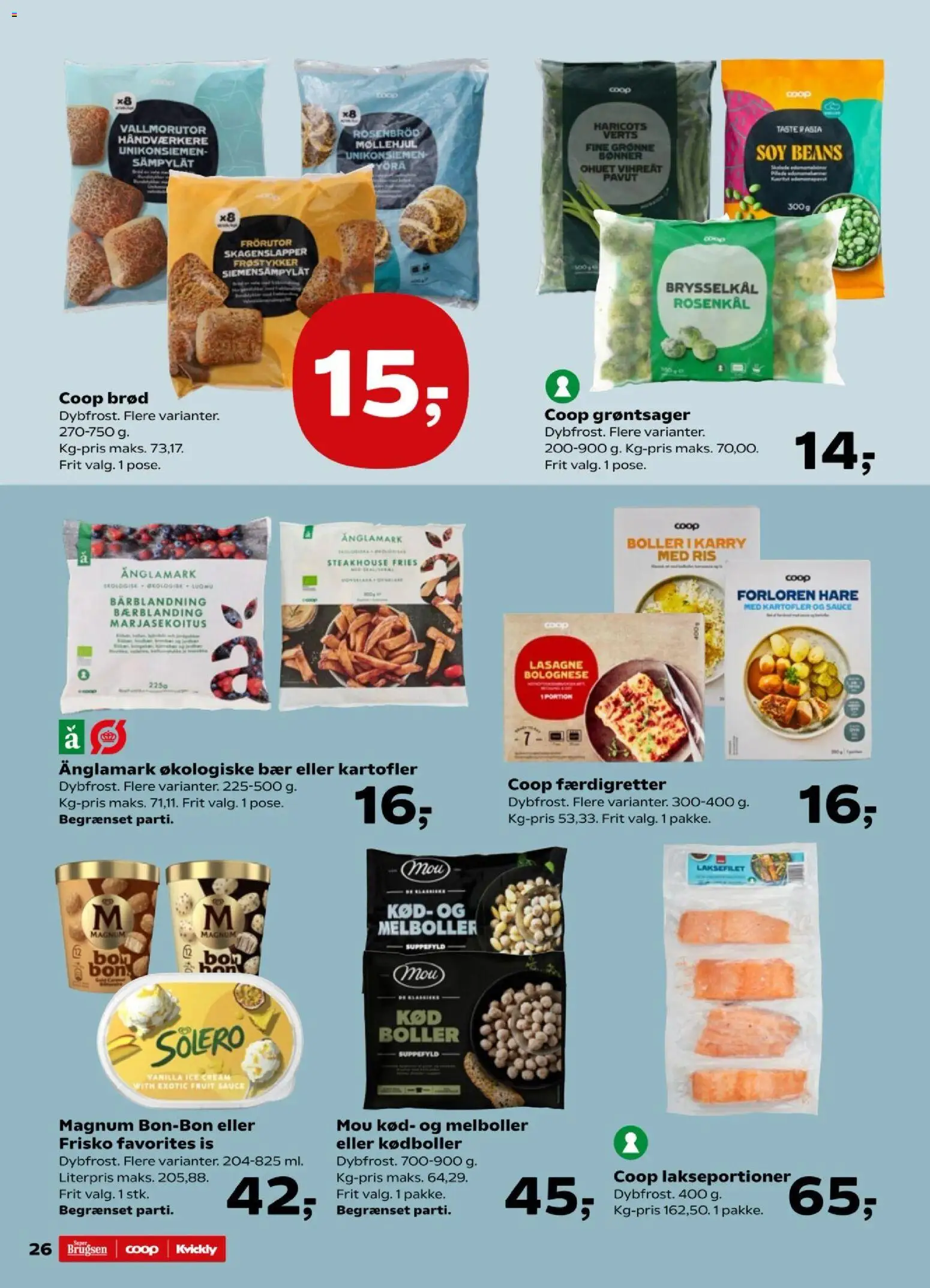 Kvickly tilbudsavis – gyldig fra 30.01.2026 | Side: 28 | Produkter: Karry, Pasta, Bønner, Carpete