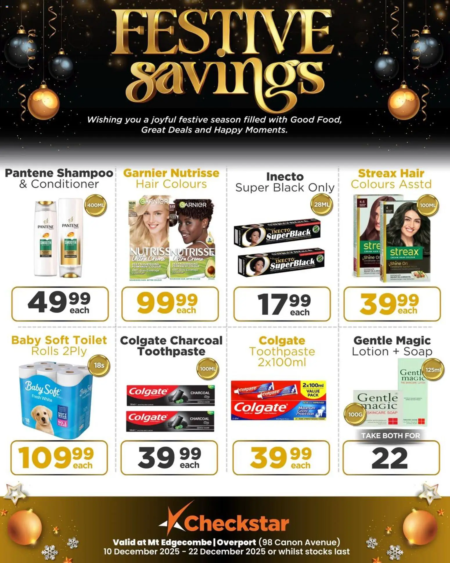 New Check Star catalogue – valid from 10.12.2025 | Page: 9 | Products: Toilet, Conditioner, Cream, Lotion