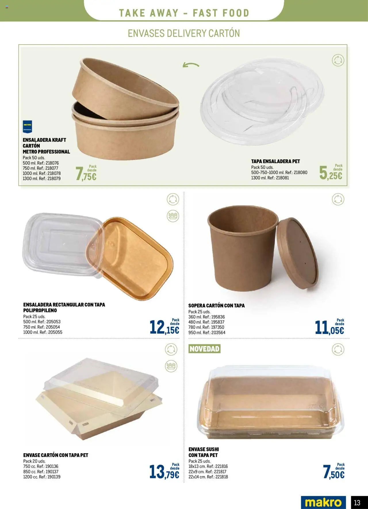 Makro - Desechables Take Away Canarias │ válido desde el 07.07.2025 | Página: 13 | Productos: Σιδερώστρα