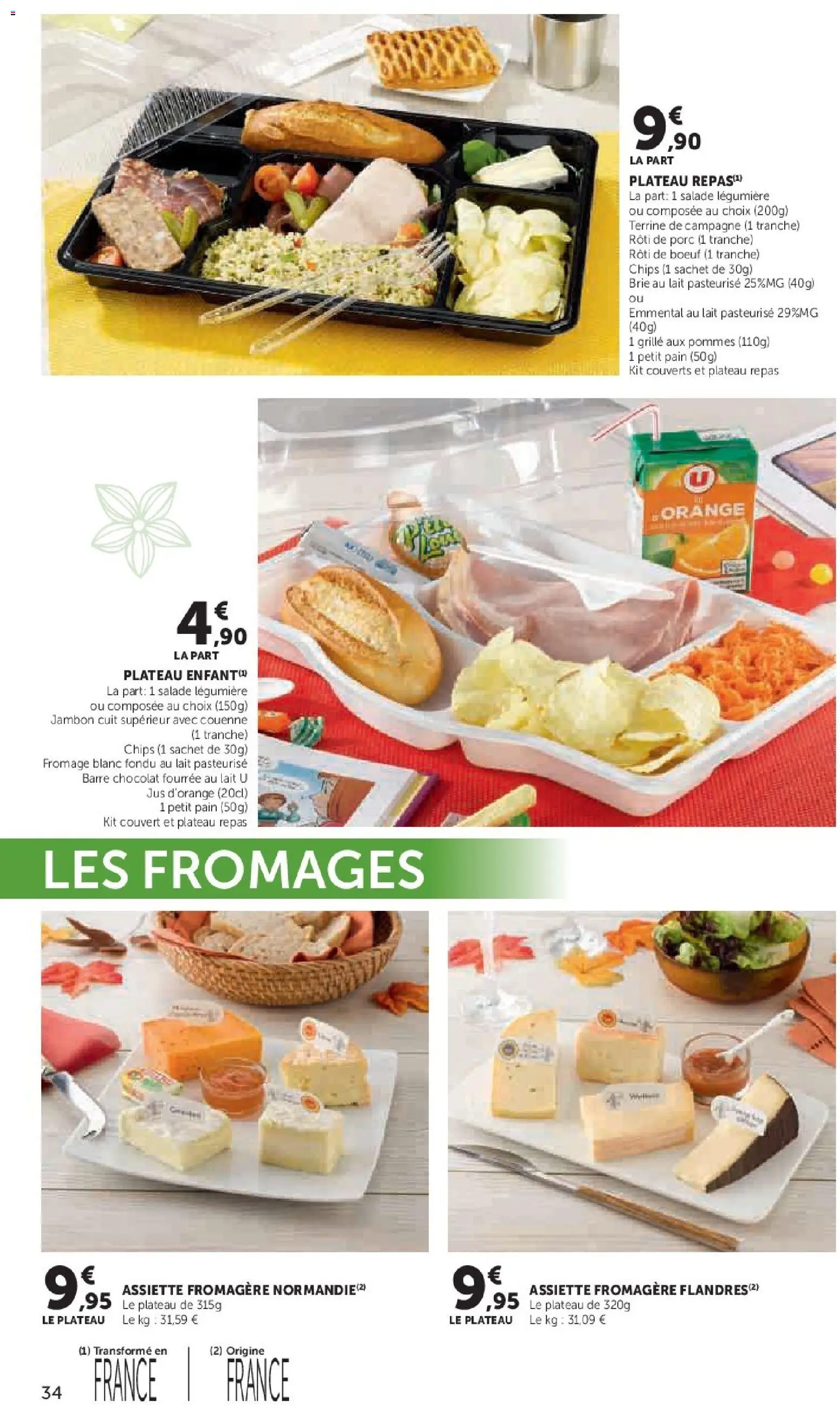{H1} | Page: 34 | Produits: Salade, Rôti de bœuf, Chocolat, Jambon