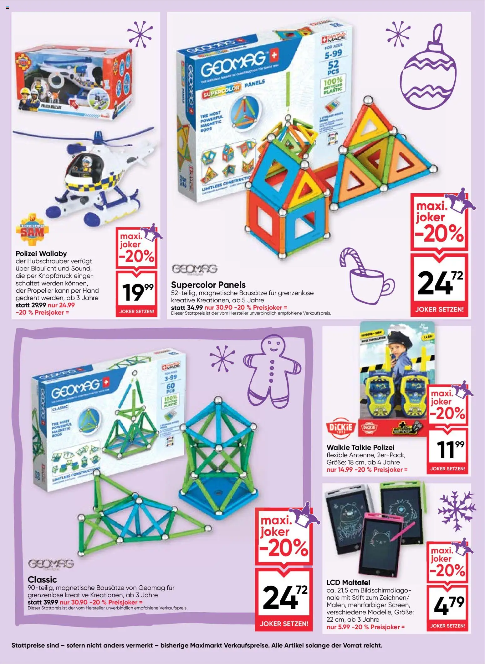 Maximarkt Wünsch Dir Was gültig ab 30.10.2025 | Seite: 38