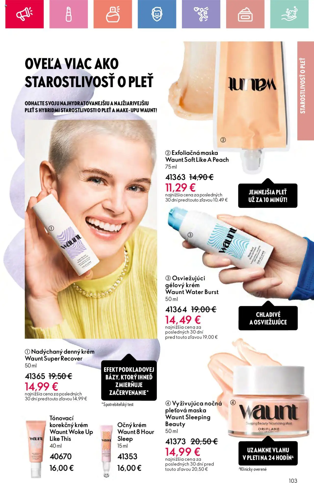 Katalóg Oriflame 11 2025 │ platný od 27.07.2025 | Strana: 103 | Produkty: Maska, Krém