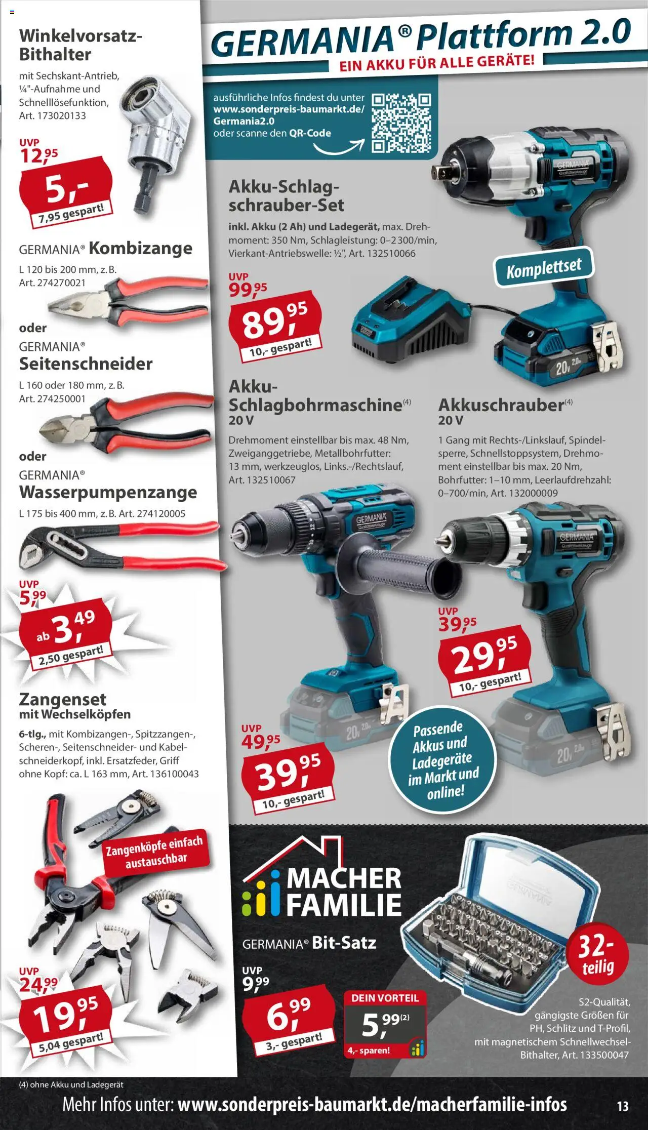 Sonderpreis Baumarkt Prospekt 	 - gültig ab dem 14.06.2025 | Seite: 13 | Produkte: Kabel, Ladegerät