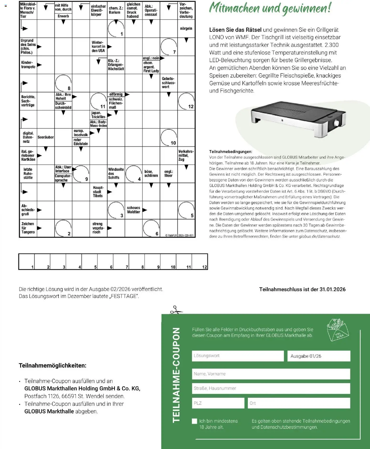 Globus Mio Magazin – gültig ab 01.01.2026 | Seite: 15