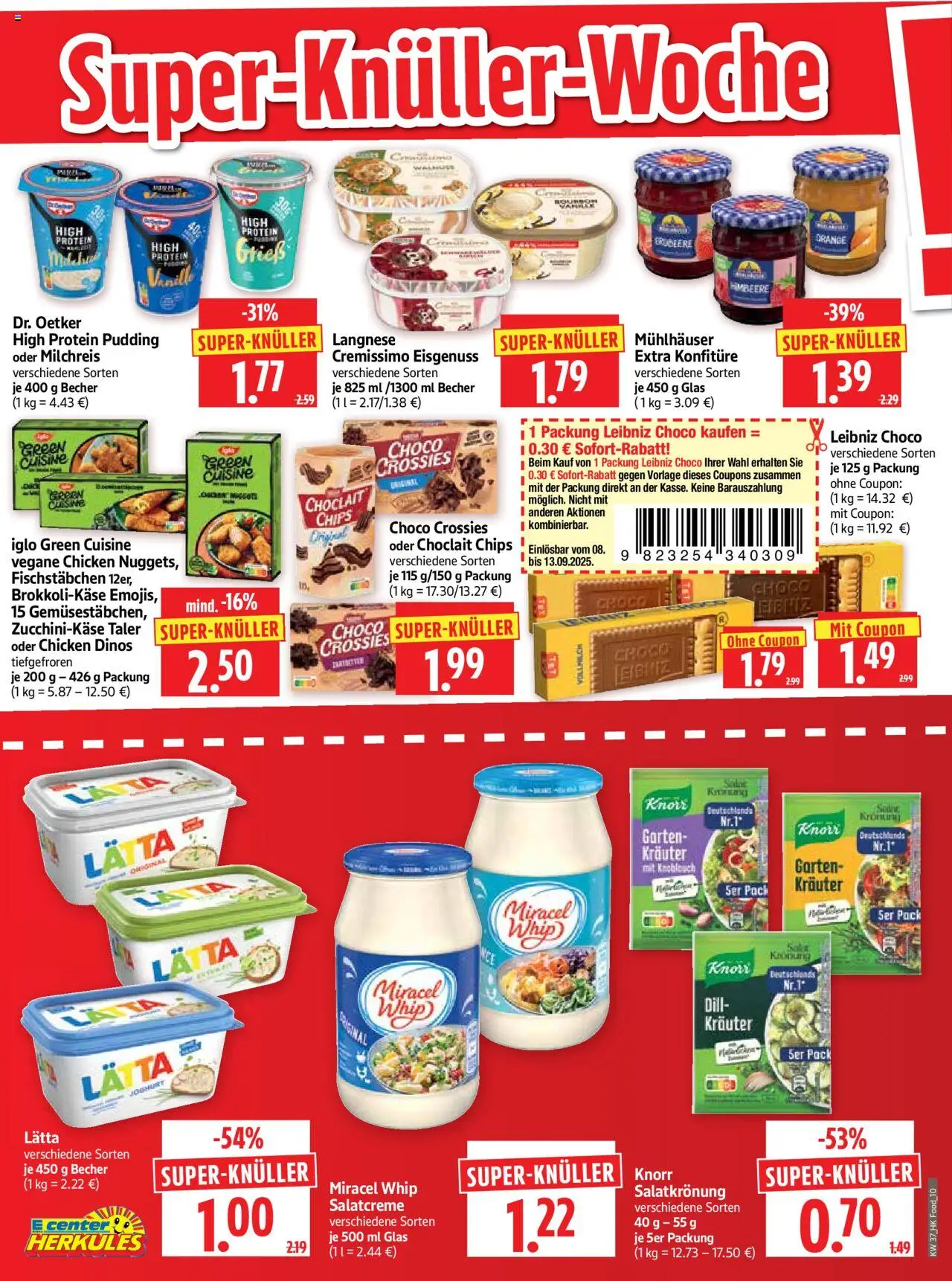 HERKULES Prospekt 	 – gültig ab 08.09.2025 | Seite: 10 | Produkte: Cremissimo, Knoblauch, Lätta, Dill