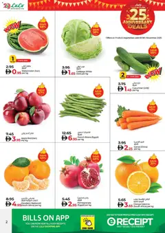 Preview of Lulu Hypermarket - Anniversary Deals - Al Qusais, Dubai valid from 06.11.2025 | Page: 2 | Products: Äpfel