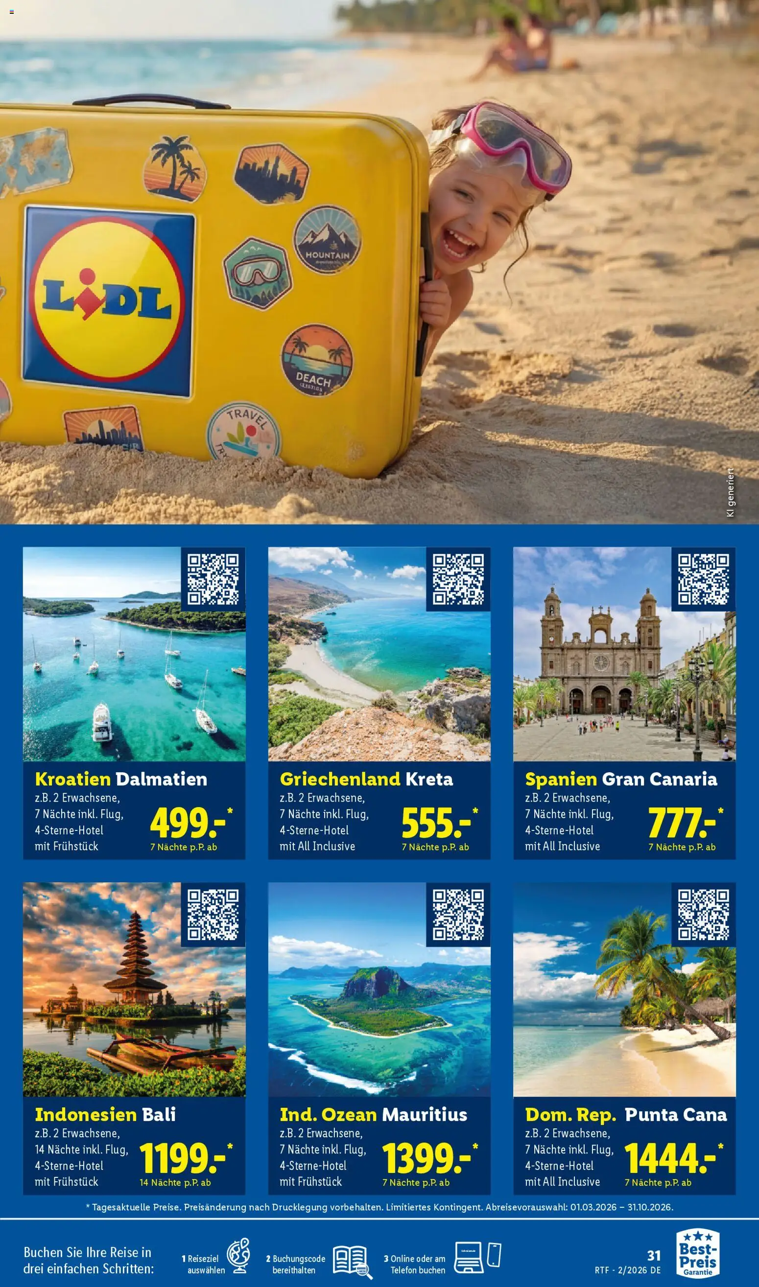 Lidl Reisen Prospekt 	 – gültig ab 14.02.2026 | Seite: 31 | Produkte: Telefon
