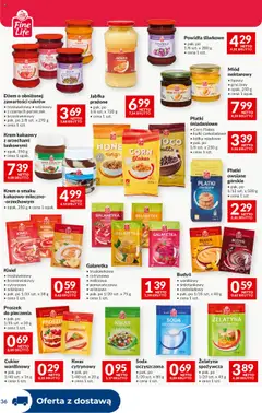 Makro Gazetka - Dystrybucja do sklepów od 05.08.2025 | Strona: 36 | Produkty: Płatki górskie, Galaretka, Miód gryczany, Płatki