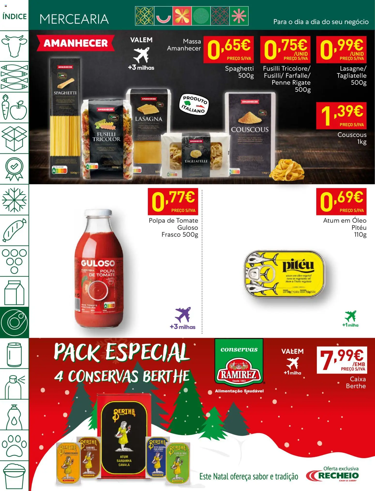 Recheio folheto │ válido de 02.12.2025 | Página: 38 | Produtos: Caixa, Óleo, Tomate, Massa