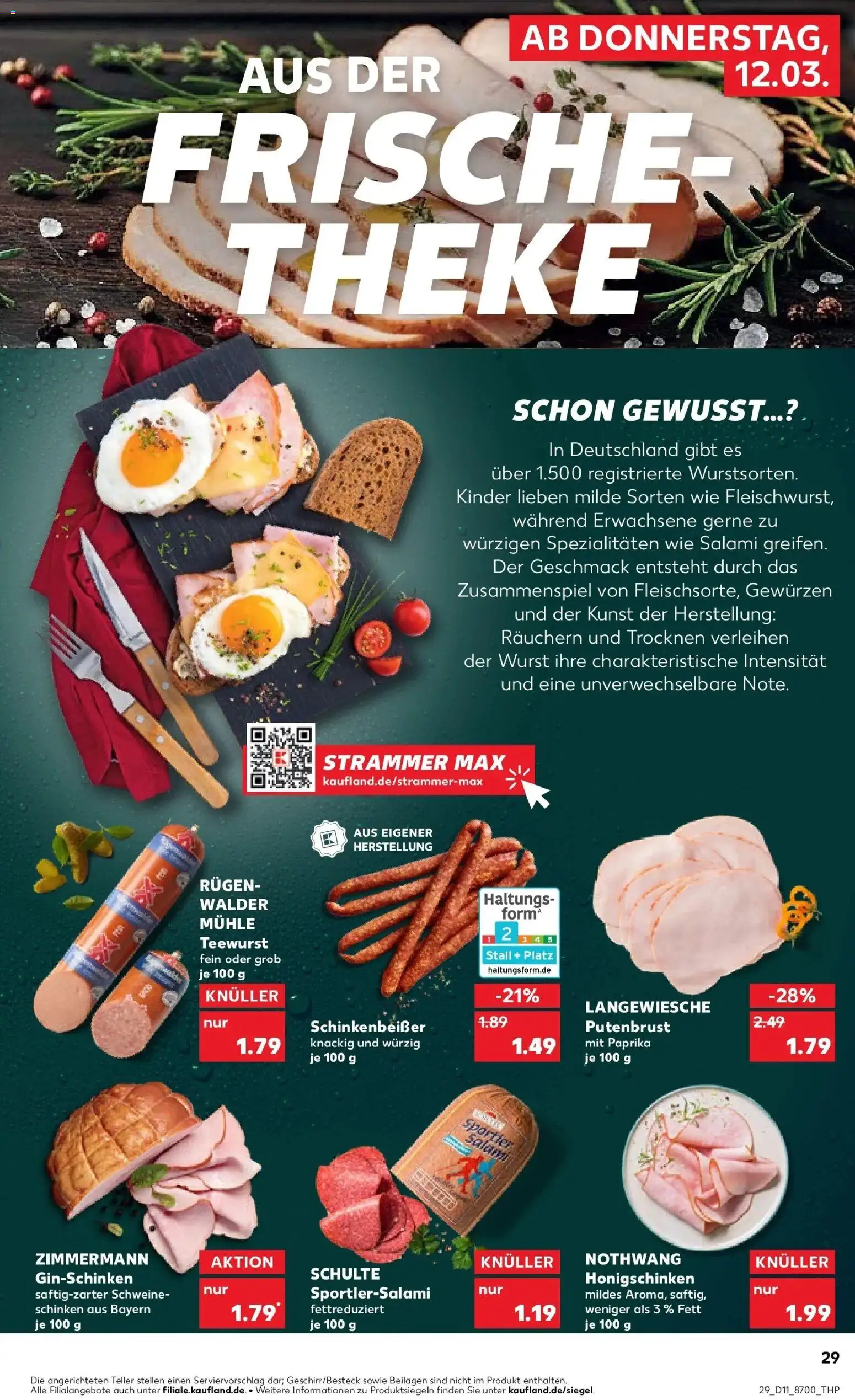 Kaufland Prospekt München	 – gültig ab 09.03.2026 | Seite: 41 | Produkte: Mühle, Theke, Paprika, Schinken