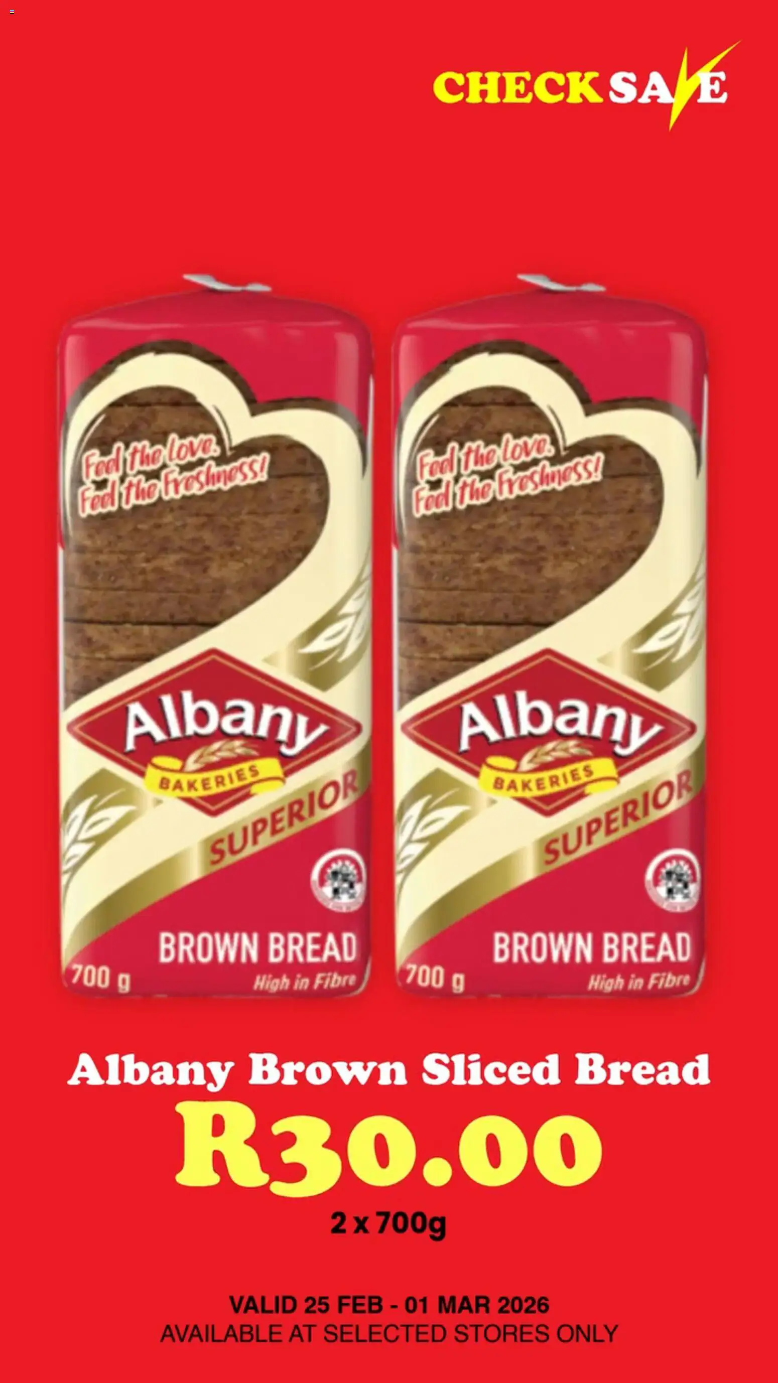 New Check Save catalogue – valid from 26.02.2026 | Page: 8 | Products: Bread