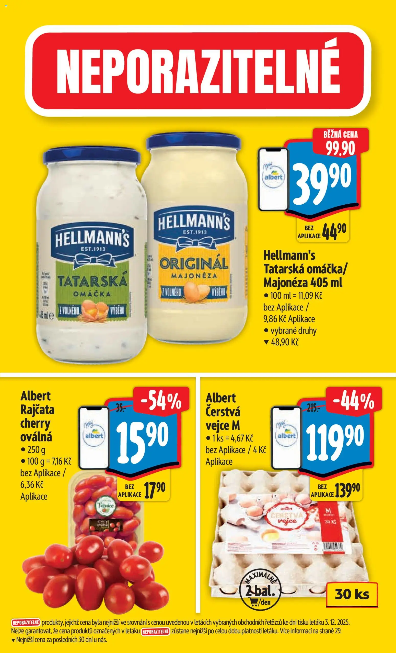 Albert leták - Hypermarket od 10.12.2025 | Strana: 3