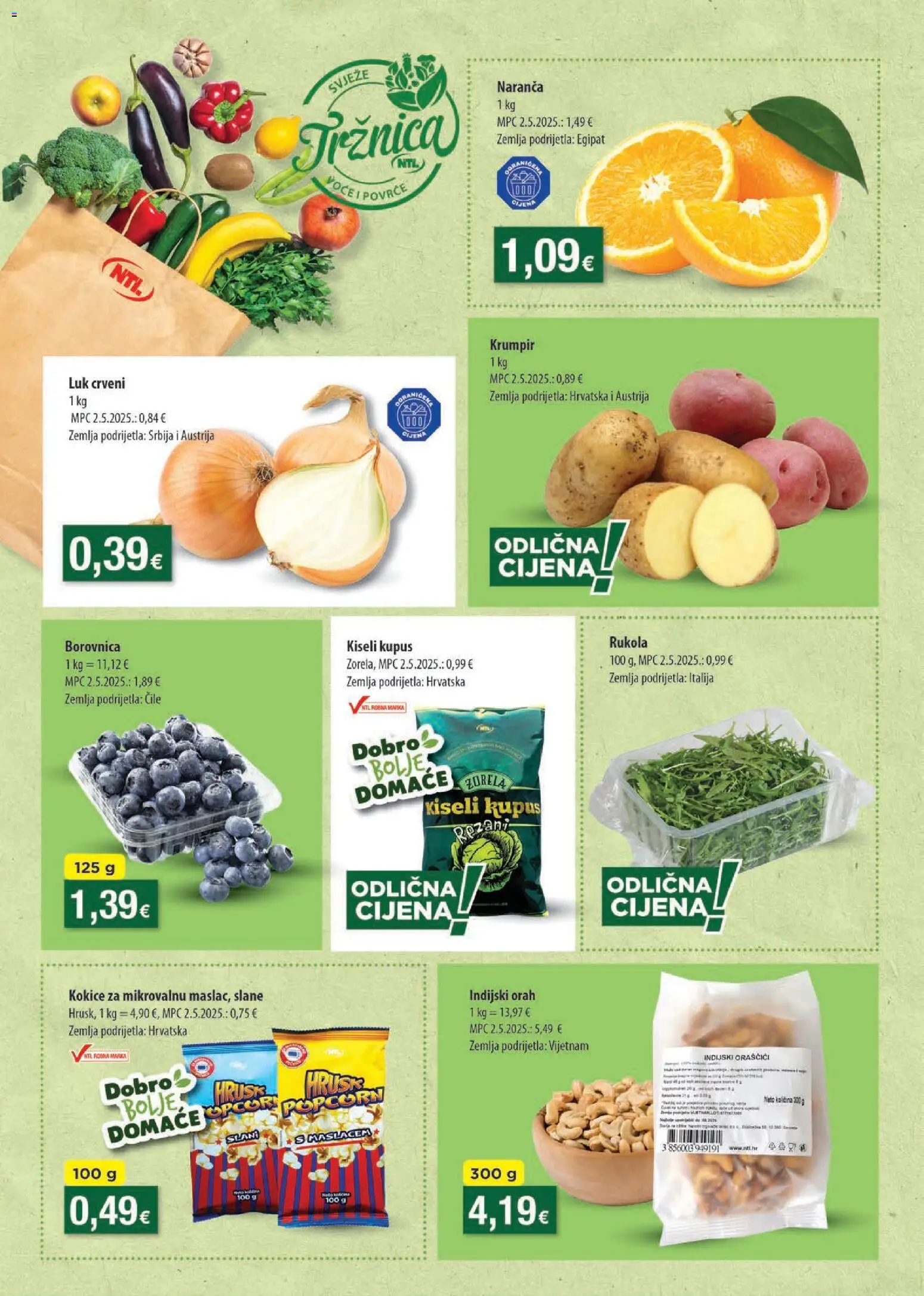 Boso katalog | vrijedi od 18.02.2026 | Stranica: 2 | Proizvodi: Krumpir, Kupus, Borovnica, Indijski orah