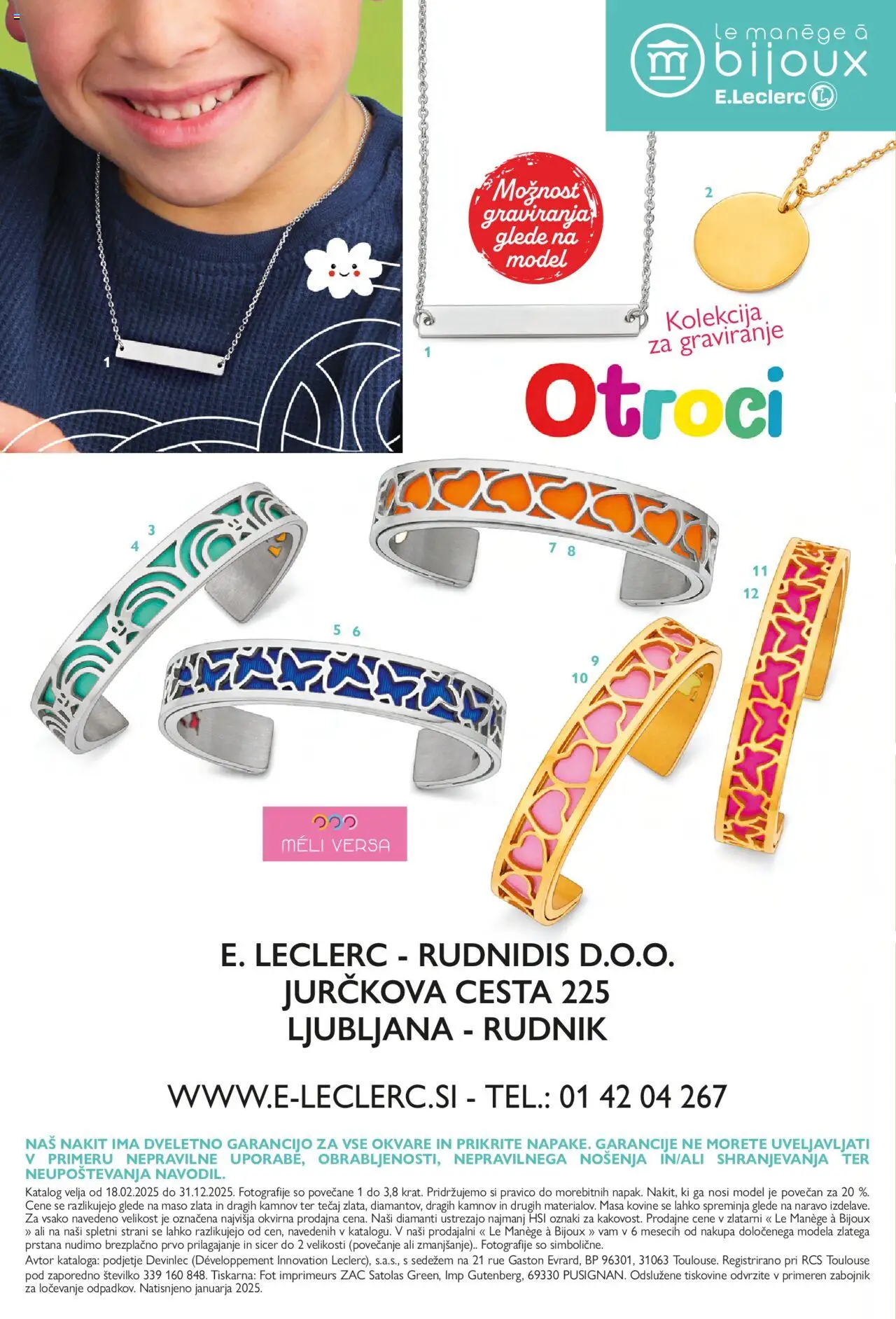 E.leclerc katalog zlatarna otroci │ velja od 18.02.2025 | Stran: 16