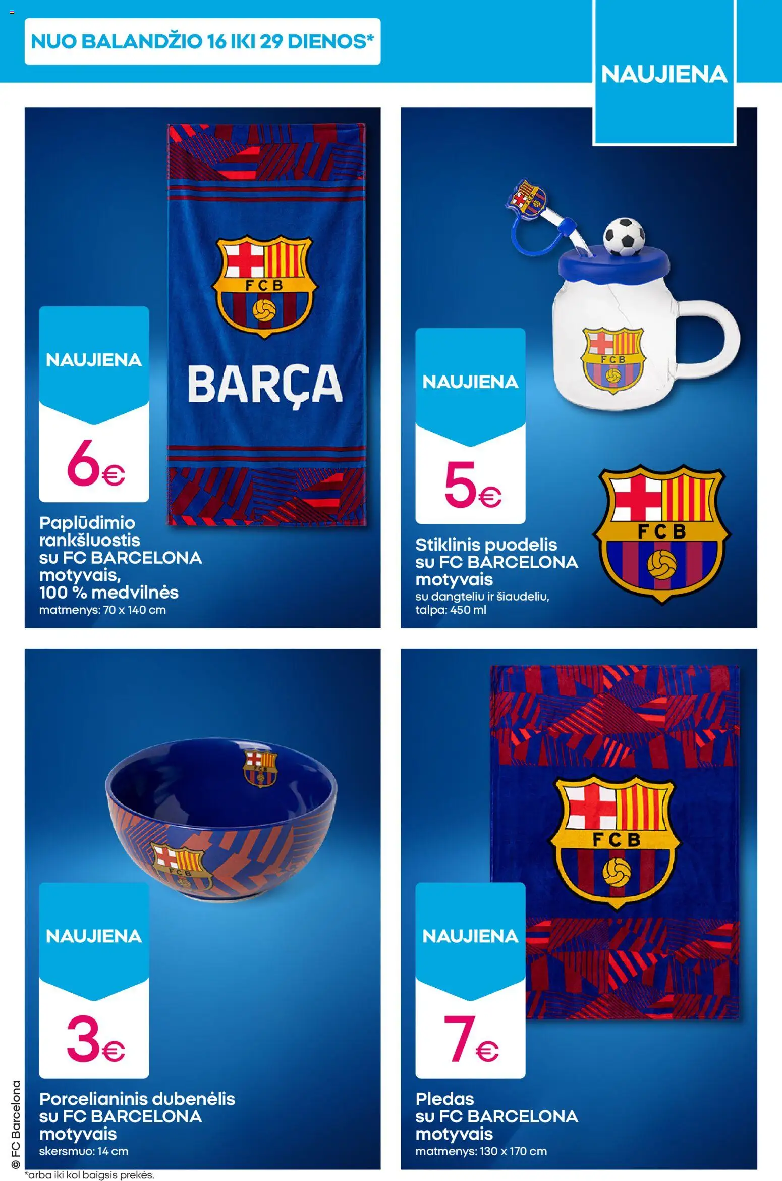 Pepco akcijos nuo 23.04.2026 | Puslapis: 9 | Prekių: Puodelis, Rankšluostis, Pledas