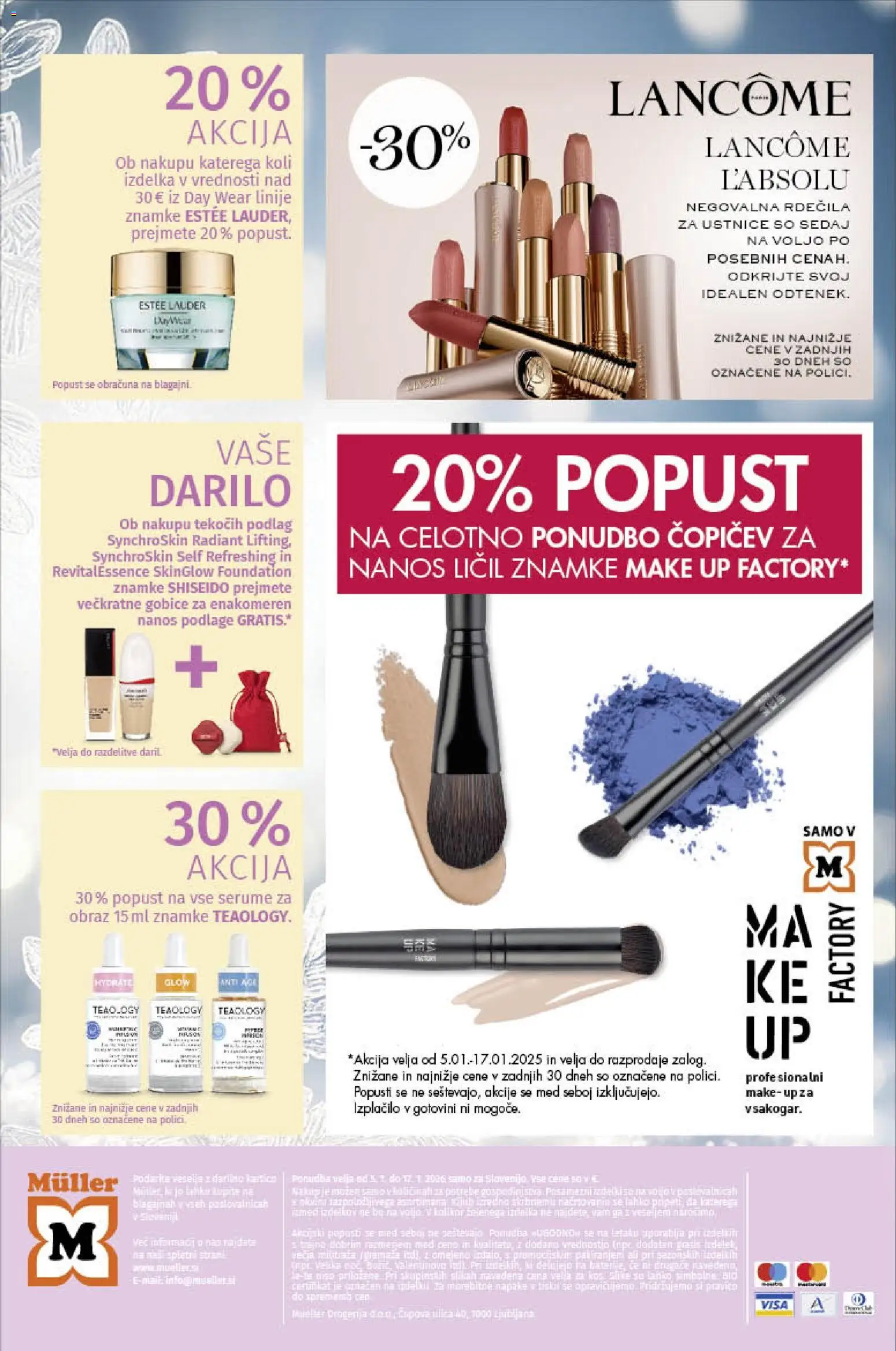 Novi Müller katalog ponudbe – veljaven od 05.01.2026 | Stran: 4 | Izdelki: Gobice