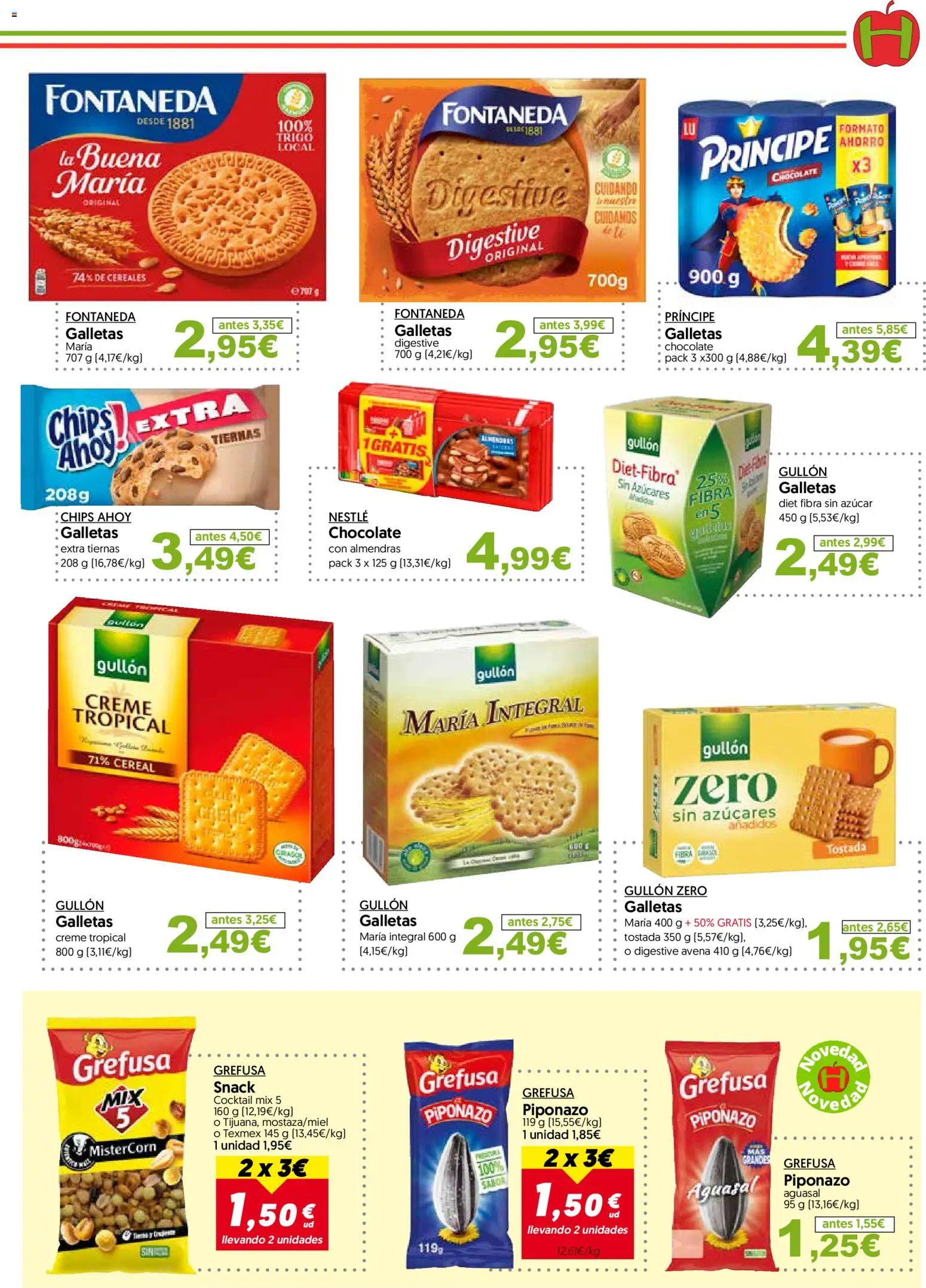 Hiper Usera folleto │ válido desde el 30.03.2026 | Página: 13 | Productos: Chocolate, Cereales, Galletas
