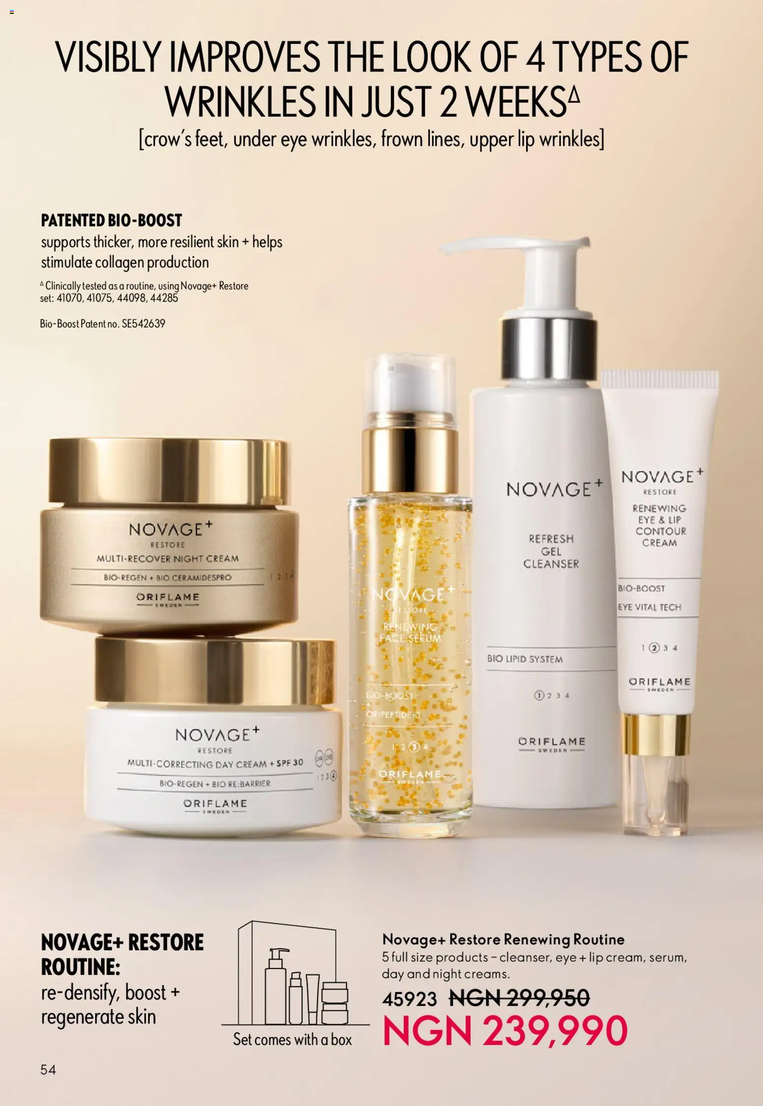 Oriflame Catalogue 2/2026 valid from 01.04.2026 | Page: 54 | Products: Box, Cream